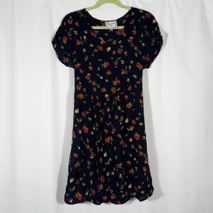 Dressing Clio Vintage Floral Print Mini Dress